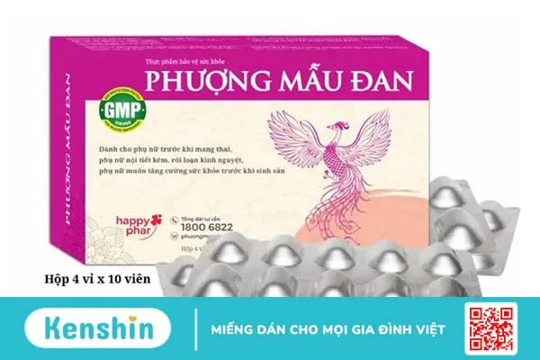 Thực phẩm chức năng tăng khả năng thụ thai Phượng Mẫu Đan