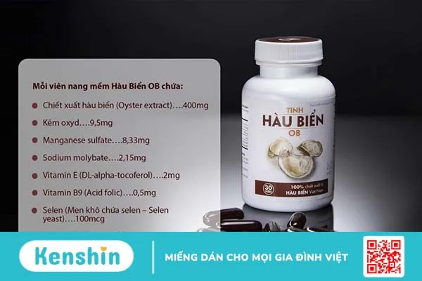 Bật mí cách sử dụng tinh hàu biển OB mang lại hiệu quả tốt cho sức khỏe nam giới 1