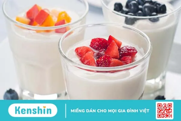 Sữa chua nên ăn khi bị chốc lở