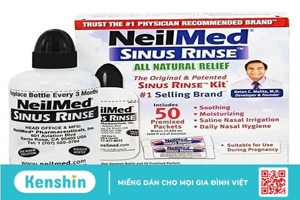 Mua Bình Rửa Mũi Neilmed Sinus Rinse chính hãng giá tốt tại Kenshin