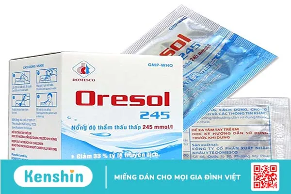 Bù nước oresol có tác dụng gì khi bị mất nước? 1