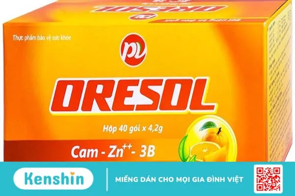 Bù nước oresol có tác dụng gì khi bị mất nước? 3