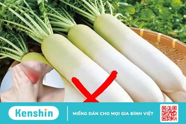 Bướu cổ ăn củ cải trắng được không? Bướu cổ ăn gì tốt? 3