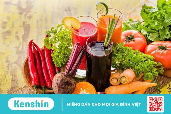 Các loại nước ép rau củ giảm cân hiệu quả 1