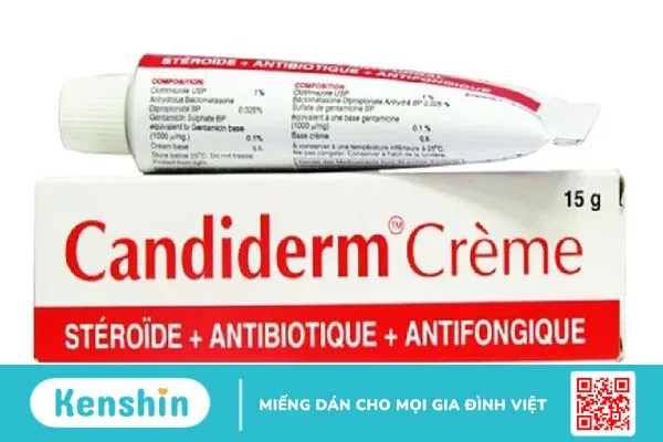 Kem bôi Candiderm Cream Glenmark có tác dụng điều trị nhiễm trùng da, chẳng hạn như bệnh vảy nến, bệnh chàm, viêm da, chốc lở