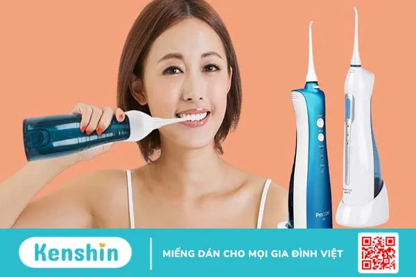 Cách vệ sinh răng miệng sau khi niềng răng bằng tăm nước