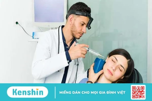 cách vệ sinh tai khi bị thủng màng nhĩ