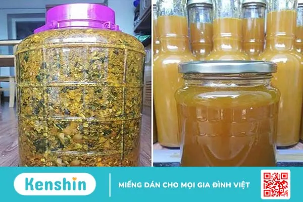 trị rạn da sau sinh bằng rượu nghệ 1