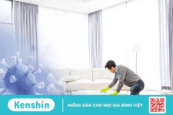 Giữ nhà cửa luôn sạch sẽ là một cách phòng ngừa dị ứng cho trẻ em