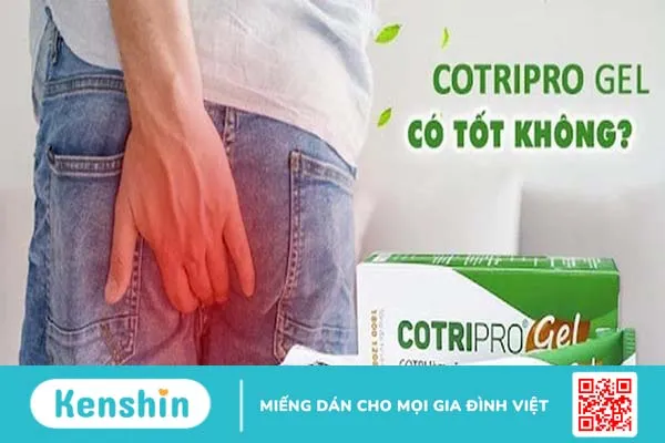 Gel Bôi Trĩ Cotripro gel có tốt không?