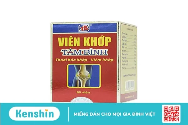 Góc tư vấn: Viên khớp tâm bình có tốt không? Mua sản phẩm ở đâu 1