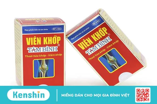 Góc tư vấn: Viên khớp tâm bình có tốt không? Mua sản phẩm ở đâu 3