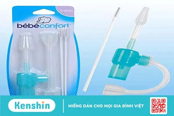 Máy hút mũi Bebe Confort giúp làm sạch, vệ sinh mũi an toàn cho trẻ sơ sinh