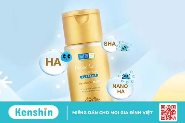 Lotion dưỡng da Hada Labo Nhật Bản chứa 5 loại HA