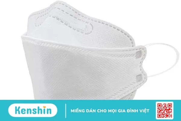 Khẩu trang y tế 4D không gây bí, khó thở khi đeo thường xuyên