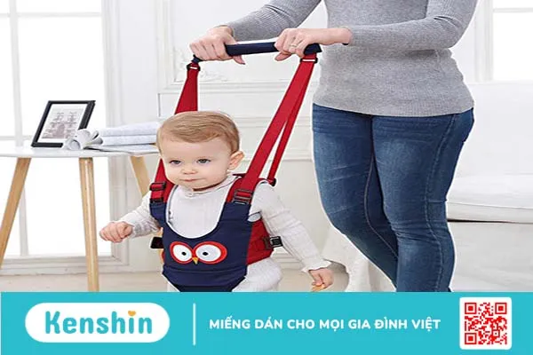 Khi nào thì nên sử dụng dây tập đi em bé?2