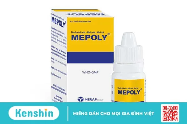 Mepoly có dùng được cho bà bầu không? Những điều bà bầu cần lưu ý khi chọn thuốc nhỏ mũi 2