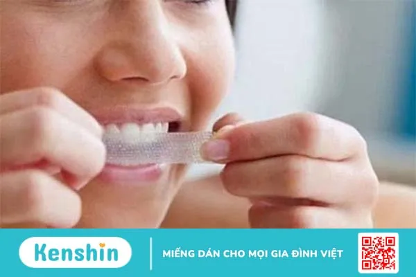 Tác hại của miếng dán trắng răng