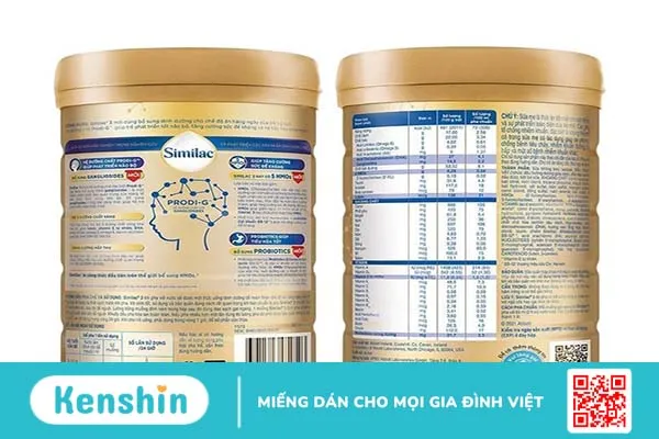 Sữa Abbott cho trẻ 6-12 tháng Similac 2 mới (Prodi-G và 5 HMOS) 400G 2