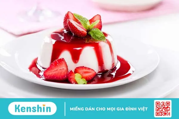 Panna cotta bao nhiêu calo 3