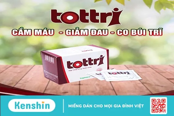 Thuốc trị bệnh trĩ Tottri có tốt không, giá bao nhiêu tiền 1