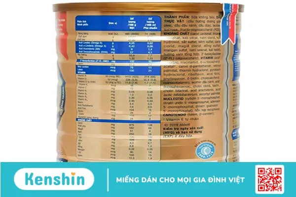 Sữa Abbott cho trẻ 0-6 tháng similac 1 mới (Prodi-G và 5 HMOS) 400G 2