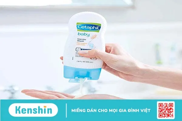 Sữa tắm Cetaphil cho bé có mấy loại, cách dùng và công dụng của từng loại 3