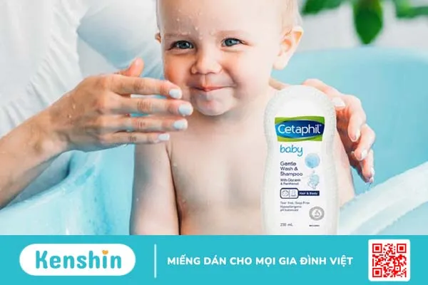 Sữa tắm Cetaphil cho bé có mấy loại, cách dùng và công dụng của từng loại 4