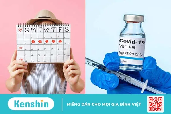 Tiêm vaccine COVID có bị trễ kinh không? 2