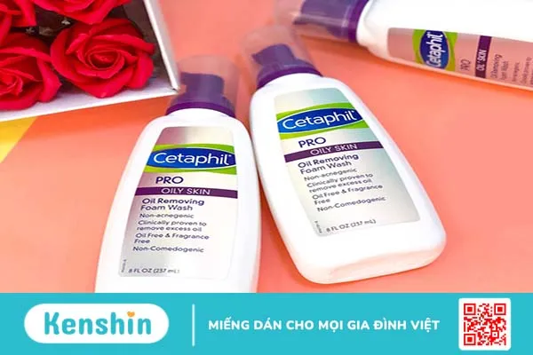 Tìm hiểu về sữa rửa mặt Cetaphil cho da dầu mụn (Cetaphil màu tím) 3