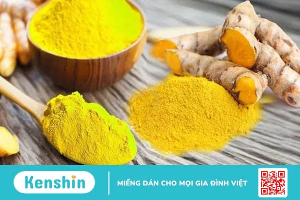 Tinh bột nghệ hỗ trợ điều trị u nang buồng trứng