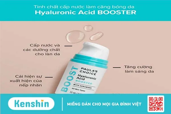 Top kem dưỡng da có chứa Hyaluronic Acid nên dùng 2