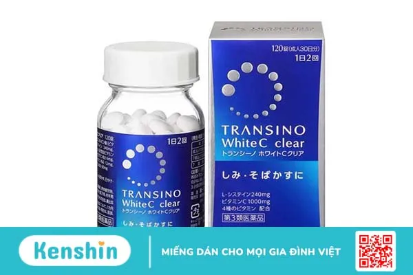 Transino White C Clear - viên uống trắng da tốt nhất hiện nay