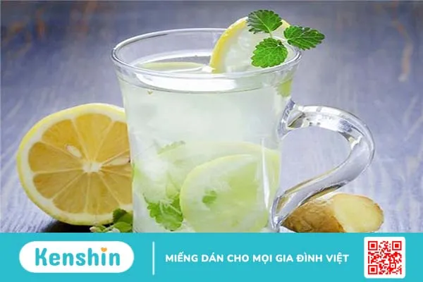 Trà detox chanh gừng