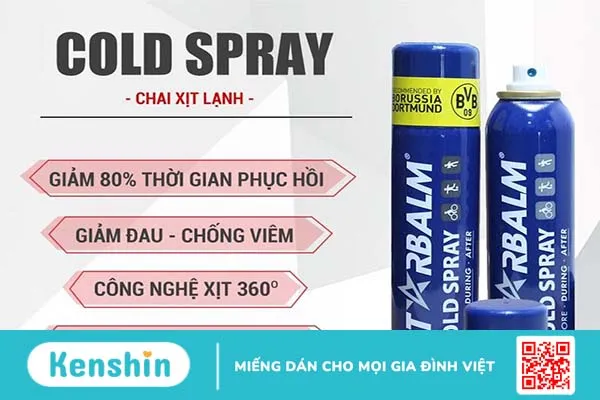 Top 5 sản phẩm xịt giảm đau được ưa chuộng nhất hiện nay 1