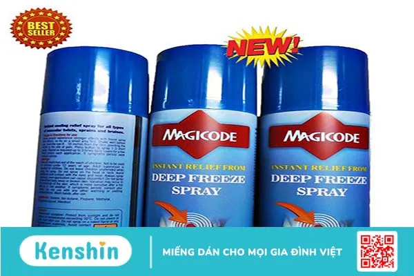 Top 5 sản phẩm xịt giảm đau được ưa chuộng nhất hiện nay 4