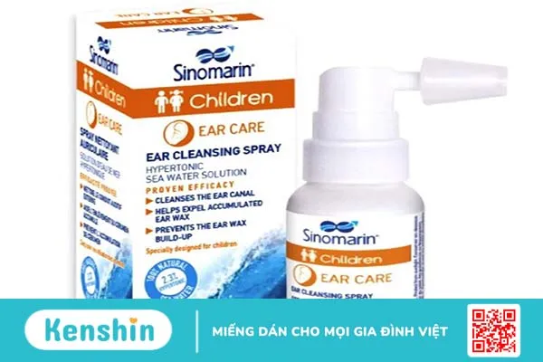 Xịt Vệ Sinh Tai Cho Bé Sinomarin Children Ear Care