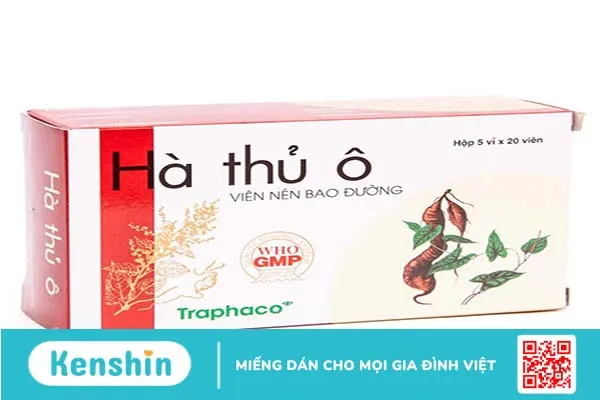 Thời gian uống hà thủ ô bao lâu thì đen tóc 2