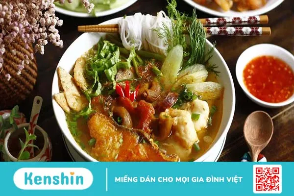 1 bát bún cá bao nhiêu calo? Thành phần dinh dưỡng có trong bún cá