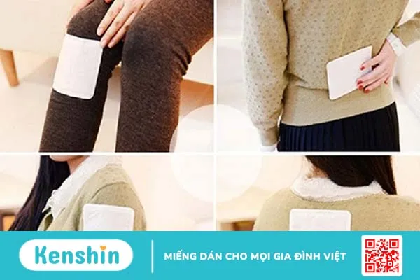 Hướng dẫn cách dùng miếng dán giữ nhiệt hiệu quả