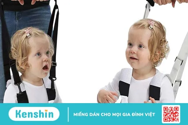 Khi nào thì nên sử dụng dây tập đi em bé?