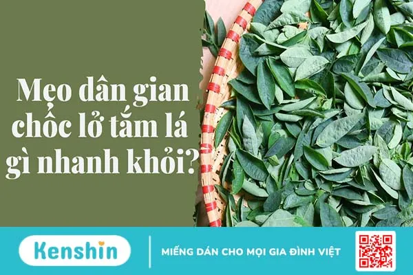 Mẹo dân gian chốc lở tắm lá gì nhanh khỏi?