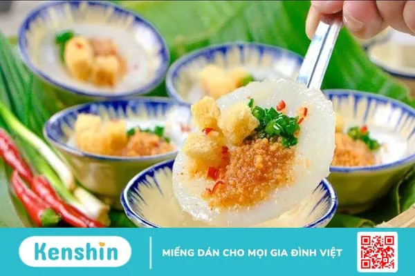 Một phần bánh bèo bao nhiêu calo?