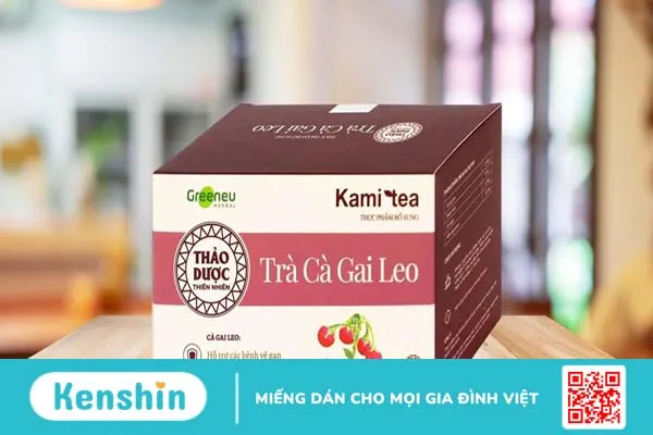 Trà cà gai leo Kami tea hỗ trợ giải độc gan hiệu quả